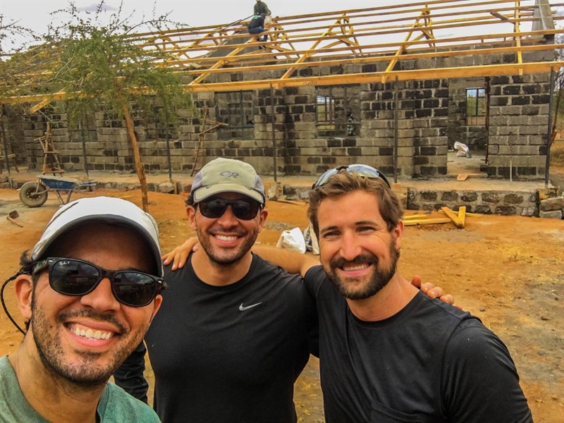 Advisory Board Members Travel to Africa to Build New Primary School